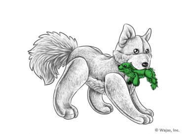 PuppyCarriedGreenPlushie.png