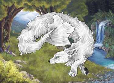 PeacefulWaterfallWallpaperWater.png