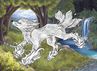 PeacefulWaterfallWallpaperFire.png