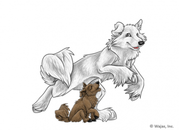 Puppy Howling Brown - The Wajas Wiki
