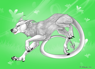 RainingEasterBunniesGreenWallpaperImp.png