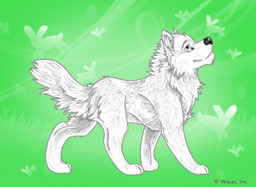 RainingEasterBunniesGreenWallpaperNormal.png