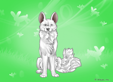 RainingEasterBunniesGreenWallpaperAfrican.png